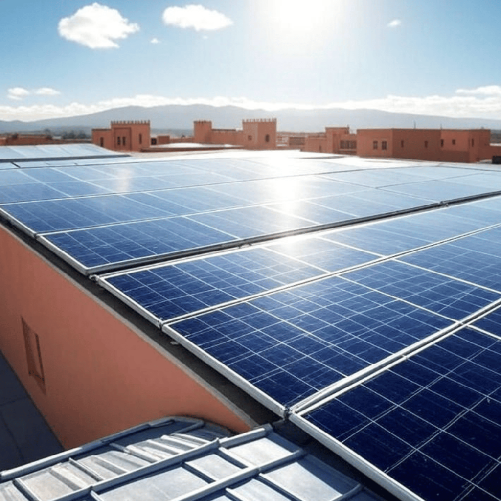 L’énergie solaire pour les usines au Maroc